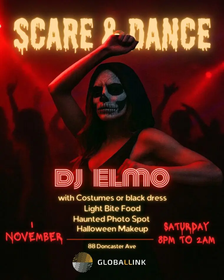 SCARE & DANCE HALLOWEEN PARTY