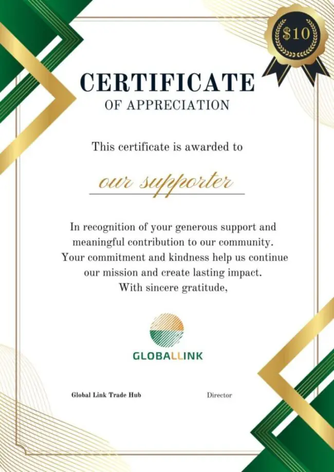 globallink certificate